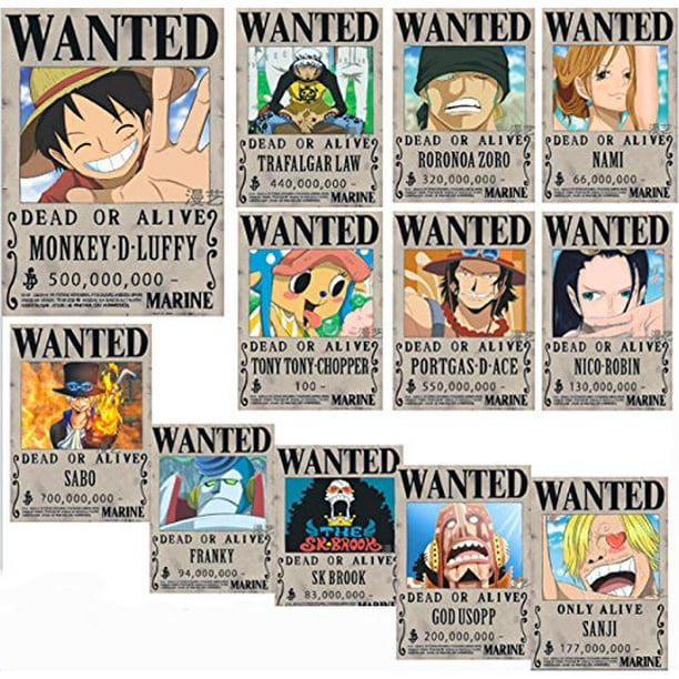 Wanted Poster One Piece Maker
