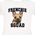 thumbnail image 4 of Inktastic Cute French Bulldog  Frenchie Squad Boys or Girls Long Sleeve Baby Bodysuit, 4 of 5