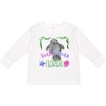 thumbnail image 3 of Inktastic Fort Myers Florida Cute Swimming Manatee Boys or Girls Long Sleeve Toddler T-Shirt, 3 of 5