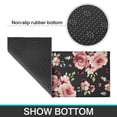 thumbnail image 6 of Pioneer Flower Floral Print Pattern Kitchen Rugs Sets Of 2,Anti Fatigue Kitchen Mat Rugs Non Slip Washable,Decorative Kitchen Floor Mats for Kitchen,Sink,Laundry,17"x30"+17"x47", 6 of 7