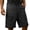 Black, variant on TEAJOPSUU Men's Cargo Shorts Drawstring Waist Cargo Shorts with Multi-Pocket Design Quick Dry and Sweat-Wicking Features Beige