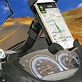 thumbnail image 2 of LINLIN Motorcycle Phone Holder, Motorcycle Cell Phone Mount Holder, Universal Motorbike Stand Compatible for GPS, iPhone, Samsung, etc, 2 of 9