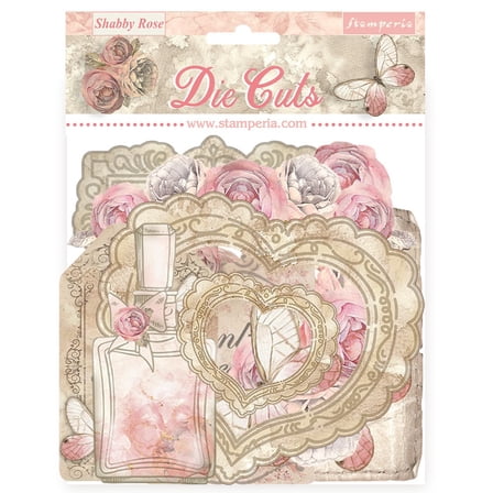 Stamepria Die-Cuts-Shabby Rose