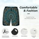 thumbnail image 3 of Fotbe Mandala Traje de Baño para Hombre – Shorts de Natación de Secado Rápido con Forro y Bolsillos-Medium, 3 of 6