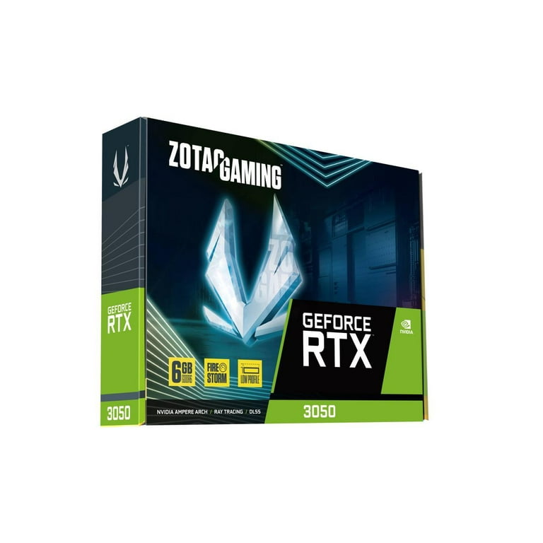 ZOTAC GAMING GeForce RTX 3050 6GB GDDR6 Low-Profile 96-bit ZOTAC GAMING GeForce RTX 3050 6GB GDDR6 Low-Profile 96-bit