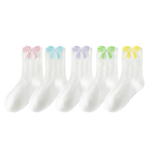 oqasdz Kids Socks for Boys and Girls Soft Comfortable Breathable Sports Running Summer Fall Socks, Size 3-5 Years