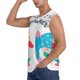 thumbnail image 3 of Balery Gnomes Summer Camisetas sin mangas para hombre, absorbe la humedad y protege contra el mal olor.-Large, 3 of 7