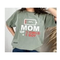 thumbnail image 5 of Funny Mom of 3 Girls  1 Boy T-Shirt - Low Battery Parenting Humor Gift for Mother's Day, 5 of 10