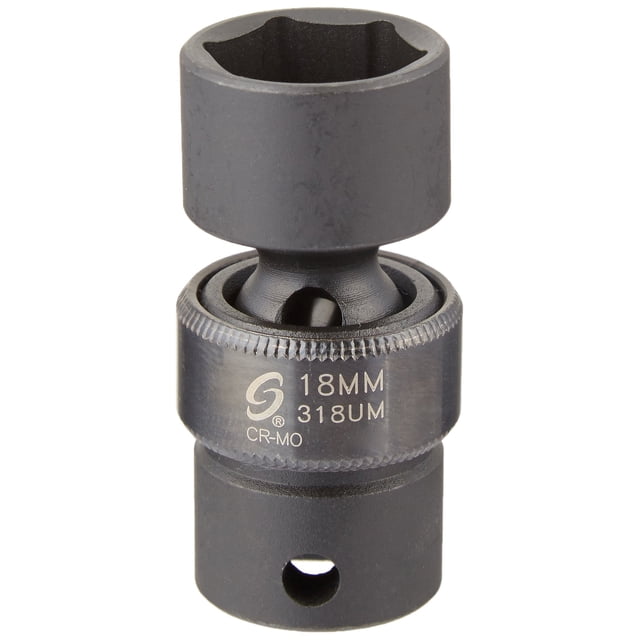 SOC IMP 3/8""DR 18MM UNIV