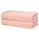 thumbnail image 1 of Juego de toallas de baño REGALWOVEN Pack de 2, toallas de baño suaves y altamente absorbentes, toallas de secado rápido para el cuerpo, rosa-1 28' x 56', 1 of 7