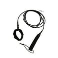 thumbnail image 2 of kurtrusly Surfboard Leash Surfing Leash String Leg Rope Surfboard Leash String Cord Calf Leash 5feet Black, 2 of 9
