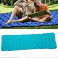 thumbnail image 1 of (Lake Blue)Outdoor Camping Automatic Inflatable Cushion Ultra Light TPU Air Mattress, 1 of 1
