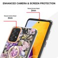thumbnail image 3 of Allytech Galaxy A72 Case Cover, Soft TPU Back Cover with Ring Holder Stand Shockproof Anti-Scratch Slim Fit Bumper Phone Case for Samsung Galaxy A72, Rose, 3 of 4