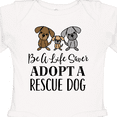 thumbnail image 4 of Inktastic Adopt a Rescue Dog Pet Boys or Girls Long Sleeve Baby Bodysuit, 4 of 5