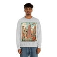 thumbnail image 5 of Manhattan Urban Wanderlust Unisex Heavy Blend Crewneck Sweatshirt, 5 of 9