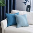 thumbnail image 3 of Farmhouse Buffalo Check Plaid Stripe Throw Pillow Covers Square Cushion Case Polyester Linen Home Decor, 18 x 18 Inches, 3 of 4