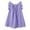 459Purple1021, variant on Rggeeun Toddler Girls Fly Sleeve Solid Color Dress Dance Party Dresses Clothes Leisure Casual O-Neck Sundress