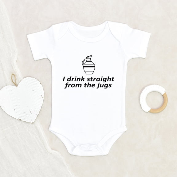 Newbabywishes - Drink Straight to a Jug Baby Clothes for Boys and Girls - Breastfeeding Baby Clothes
