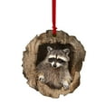 thumbnail image 2 of Home Decor Animal Christmas Decorations Cute Owl And Raccoon Christmas Decorations 8 Unique Animal Christmas Decorations Christmas Tree Decorations Animal Lovers, 2 of 4