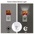 thumbnail image 3 of Xecao Marigold Flowers In Different Colors for Night Light - a Wall-mounted LED Fixture with A Dusk-to-dawn Sensor, Ideal for Bedrooms, Bathrooms, Hallways, and Kitchens-UK, 3 of 7