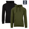 thumbnail image 2 of Galaxy By Harvic Mens Heavyweight Fleece Lined Pullover Hoodie 2 Pack(M-2XL), 2 of 7