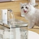 thumbnail image 4 of Dispensador de agua inalámbrico para gatos Fuente automática | Estación de bebederos inteligente para mascotas activada por sensores | Motor silencioso | Flujo filtrado | Sin Boca Húmeda | Gran, 4 of 6