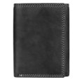 thumbnail image 4 of J. Buxton Men's Hunt Three-Fold Leather, Black, 4 of 6
