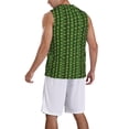 thumbnail image 2 of Naloa Cactus1 Basketball Jersey Reversible Men's Mesh Athletic Sports Shirts Training Practice S-4XLLarge, 2 of 6