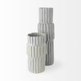 thumbnail image 5 of 23" Jumbo Organic Textured Gray Vase, 5 of 6