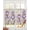 khaki, variant on Purple Iris Sheer Curtains 39 Inch Length 2 Panels Set for Living Room/Bedroom, Spring Vintage Flowers Butterfly Leaves Khaki Kitchen Curtains Grommet Curtains Window Treatments 27.5"x39"x2