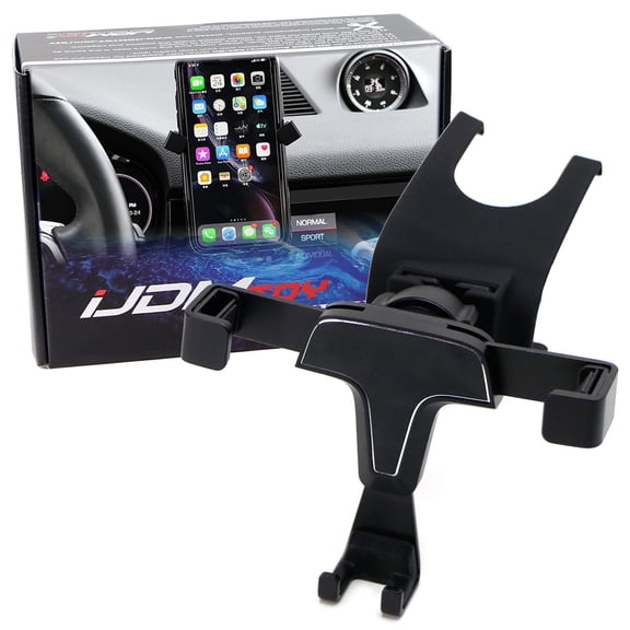 Smartphone Gravity Holder w/Exact Fit Clip-On Dash Mount For Porsche Panamera 2018-up Gen2 (Won't Occupy Air Vent Opening)