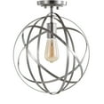 thumbnail image 7 of JONATHAN Y Alba 13" Metal LED Flush Mount, Nickel, JYL9514B, 7 of 7