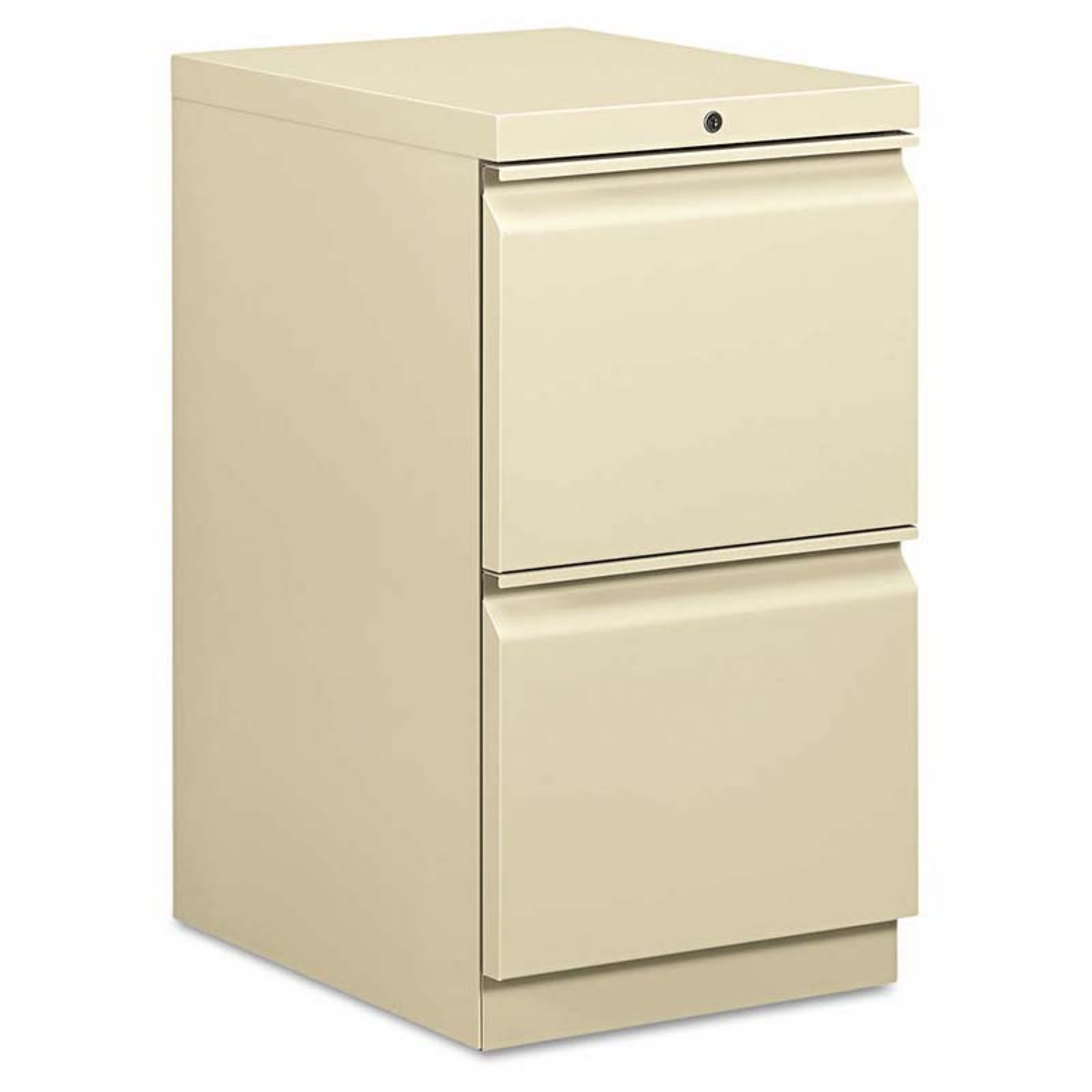 HON 33823RS Efficiencies Mobile Pedestal File w/Two File Drawers, 22-7/8d, Charcoal - image 2 of 2