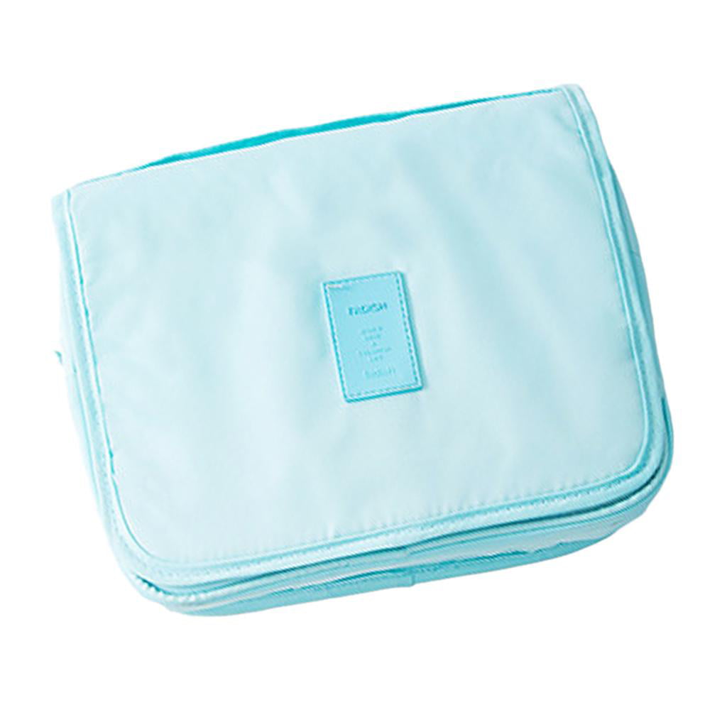 Mulipurpose Pocket Zipper Hook Travel Wash Bag Storage 