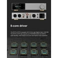 thumbnail image 2 of Topping D70 Pro OCTO DAC Audio Power Amplifier with Remote Control,Black, 2 of 8