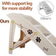 thumbnail image 4 of Escalera Plegable Antideslizante para Mascotas, Rampa para Perro, Gato y Mascotas, 62 cm de Altura, Rampa Portátil de 76 cm con Base Estable para Sofá/Cama/Auto, Plegable - 4 Pisos, 4 of 7