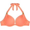 thumbnail image 5 of Women's Smart and Sexy SA1005 Swim Secret The Hottie Halter Bikini Swim Top (Peach Luster 36C), 5 of 5
