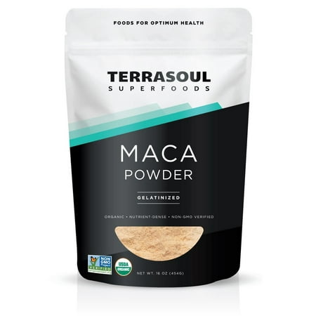 Terrasoul Superfoods Organic Gelatinized Maca Powder, 1.0 (Best Organic Maca Root Pills)