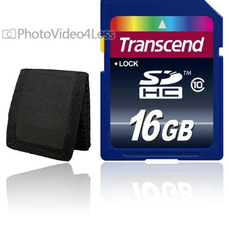 Transcend 16 GB SDHC SD Class10 Memory Card NEW For Canon ,Nikon Digital Camera