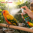 thumbnail image 6 of Kings Cages Rainforest Mist Feather Shine Bath Spray For All Birds 8oz, 6 of 7