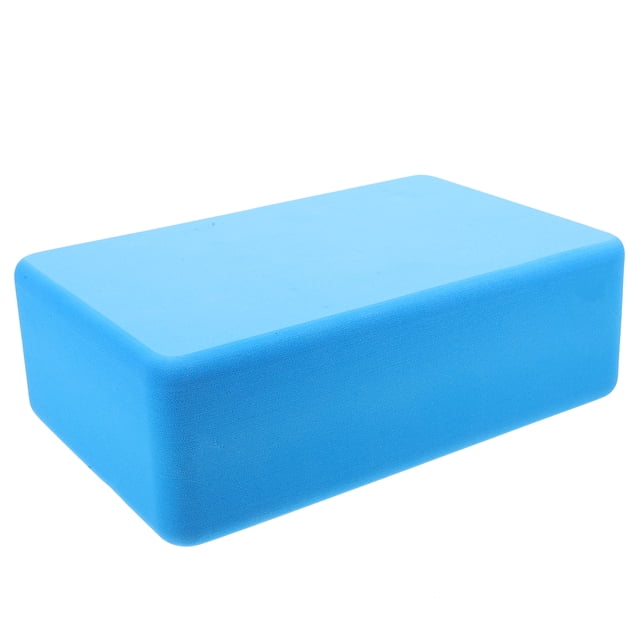 Yoga Pilates Bricks High Density EVA Block Sports Exercise Fitness Gym Workout Stretching Aid (Blue)