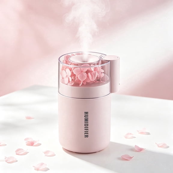 Humidifiers for Bedroom, 180ML Portable Cool Mist Humidifier, 7 Color Changing Night Light, 2 Mist Modes, 4/8H Timer, Quiet, Air Humidifier for Small Room, Office, Car, Home Decor