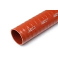 thumbnail image 2 of HPS Performance  2 in. ID 1 Foot Long High Temp 4-Ply Aramid Reinforced Silicone Coupler Tube Hose, Orange, 2 of 3