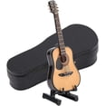 thumbnail image 1 of Mini modelo de guitarra TANGJMXG Adornos artesanales con caja de almacenamiento 10CM, 1 of 4