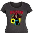 thumbnail image 3 of Marvel - Black Widow Logo - Maternity Scoop Neck Graphic T-Shirt, 3 of 5