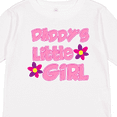 thumbnail image 4 of Inktastic Daddy's Little Girl Girls Long Sleeve Toddler T-Shirt, 4 of 5