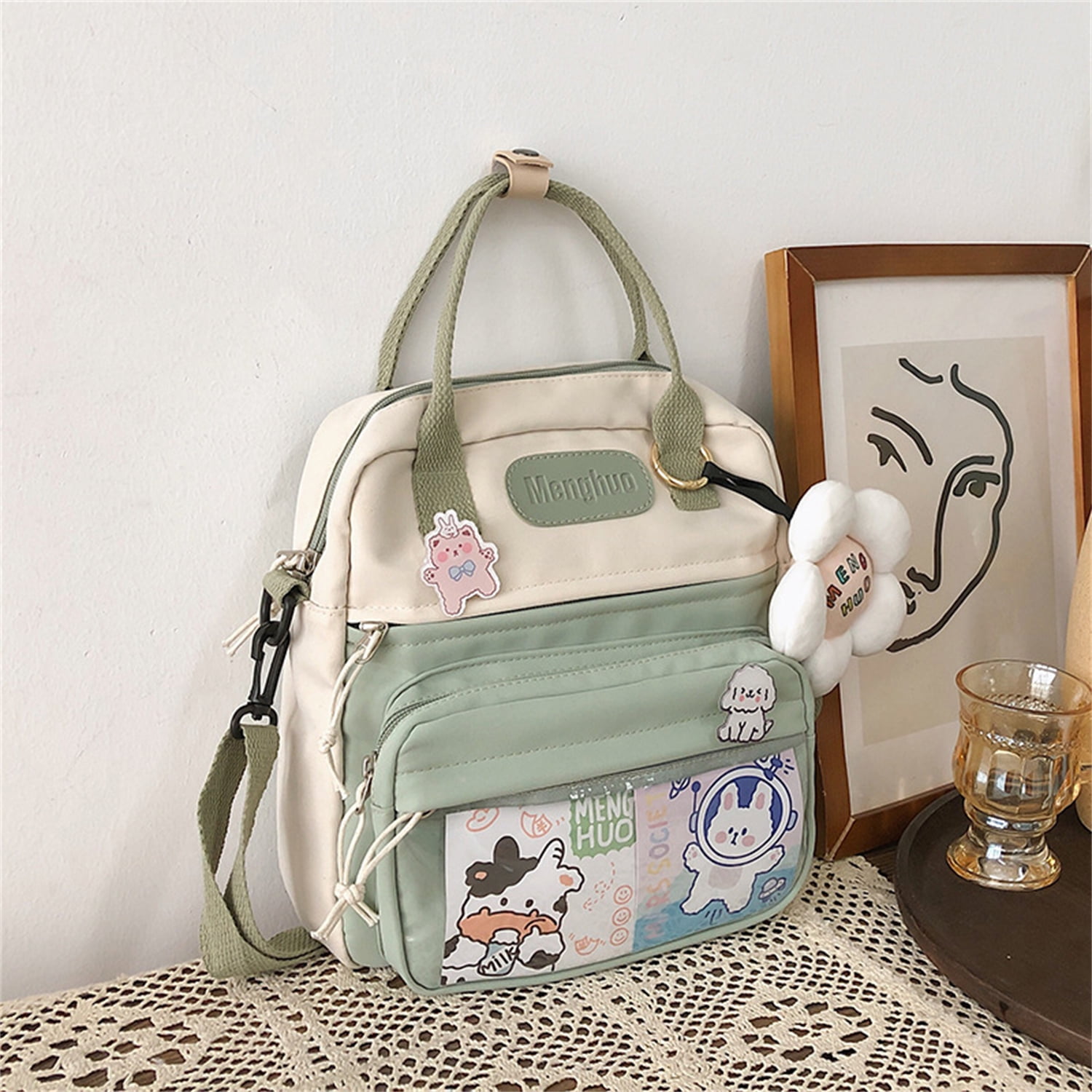 Kawaii Aesthetic Backpack, Cute Ita Bag, Japanese Backpack, Jk Uniform