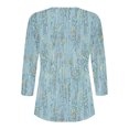 thumbnail image 4 of QUINDOS Débardeurs pour Femmes Grande Taille Liquidation Vert Été Exercice Mode Imprimé Blouse Sans Manches Col Rond Décontracté Camisoles pour Femmes Grande Taille, 4 of 5