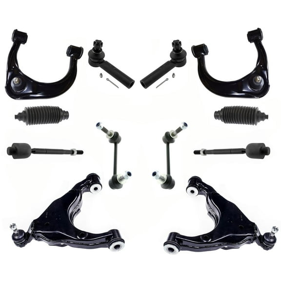 Front Upper & Lower Control Arms Tie Rods Links For Toyota 4Runner 2010-2021