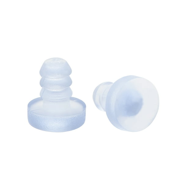 Silicone Soft Stem Bumpers, 5mm Thread Diameter for Glass Table 20Pcs